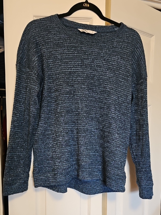 Sonoma Goods For Life Sweaters - Women's Crewneck Sweater in Heathered Blue